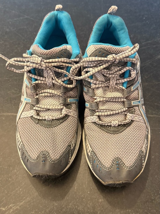 Asics Shoes - Asics Gel-Enduro 6 Womens 8 Gray Teal Comfort Trail Running Shoes